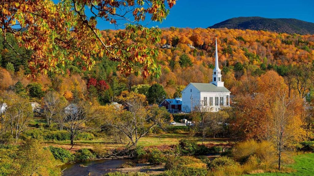 Stowe VT Fall